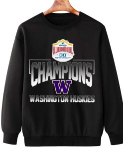 T Sweatshirt Hanging Washington Huskies Valero Alamo Bowl Champions T Shirt