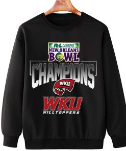 T Sweatshirt Hanging Western Kentucky Hilltoppers New Orleans Bowl Champions T Shirt
