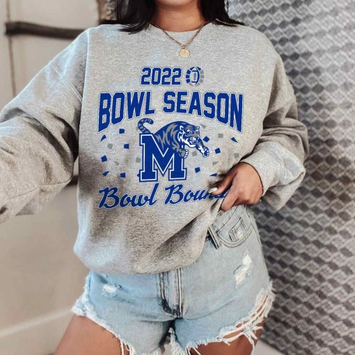 T Sweatshirt Women 0 DSBS22 Memphis Tigers College Football 2022 Bowl Season T Shirt
