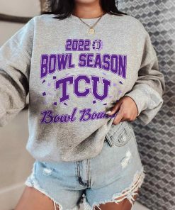 T Sweatshirt Women 0 DSBS29 TCU Horned Frogs College Football 2022 Bowl Season T Shirt