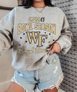 T Sweatshirt Women 0 DSBS34 Wake Forest Demon Deacons College Football 2022 Bowl Season T Shirt
