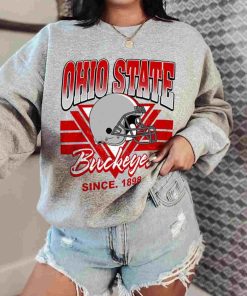 T Sweatshirt Women 0 TSNCAA03 Ohio State Buckeyes Vintage Team University College NCAA Football T Shirt