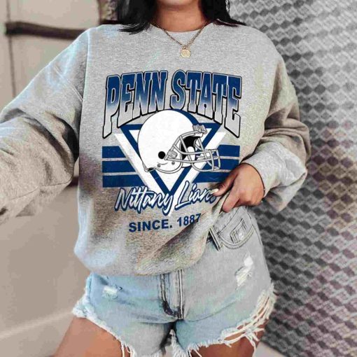 T Sweatshirt Women 0 TSNCAA09 Penn State Nittany Lions Vintage Team University College NCAA Football T Shirt