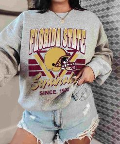 T Sweatshirt Women 0 TSNCAA29 Florida State Seminoles Vintage Team University College NCAA Football T Shirt