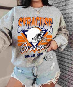 T Sweatshirt Women 0 TSNCAA30 Syracuse Orange Vintage Team University College NCAA Football T Shirt