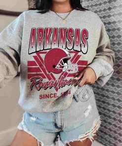 T Sweatshirt Women 0 TSNCAA31 Arkansas Razorbacks Vintage Team University College NCAA Football T Shirt