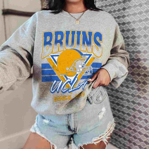 T Sweatshirt Women 0 TSNCAA34 UCLA Bruins Vintage Team University College NCAA Football T Shirt