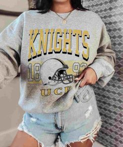 T Sweatshirt Women 0 TSNCAA41 Ucf Knights Retro Helmet University College NCAA Football T Shirt
