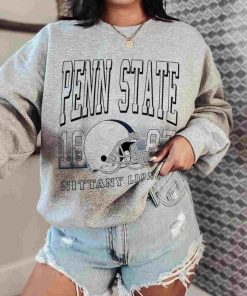T Sweatshirt Women 0 TSNCAA50 Penn State Nittany Lions Retro Helmet University College NCAA Football T Shirt