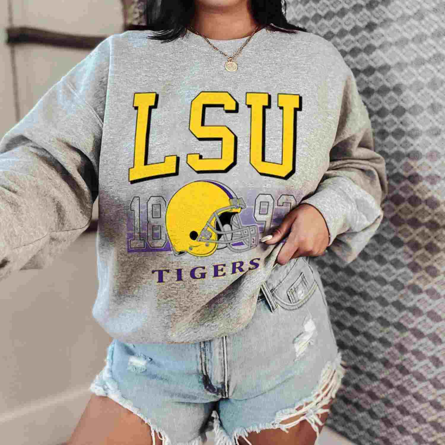 Football LSU Tigers NCAA Jerseys for sale