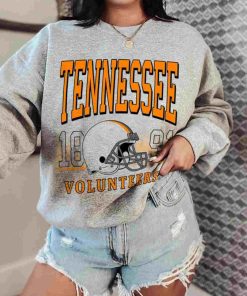 T Sweatshirt Women 0 TSNCAA57 Tennessee Volunteers Retro Helmet University College NCAA Football T Shirt