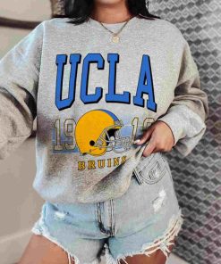 T Sweatshirt Women 0 TSNCAA65 Ucla Bruins Retro Helmet University College NCAA Football T Shirt
