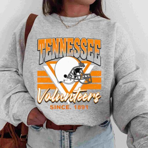 T Sweatshirt Women 00 TSNCAA04 Tennessee Volunteers Vintage Team University College NCAA Football T Shirt