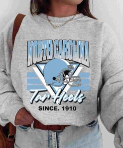 T Sweatshirt Women 00 TSNCAA14 North Carolina Tar Heels Vintage Team University College NCAA Football T Shirt