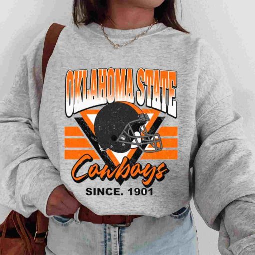 T Sweatshirt Women 00 TSNCAA24 Oklahoma State Cowboys Vintage Team University College NCAA Football T Shirt