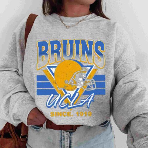 T Sweatshirt Women 00 TSNCAA34 UCLA Bruins Vintage Team University College NCAA Football T Shirt