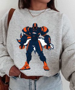T Sweatshirt Women 1 DSBN160 Transformer Robot Denver Broncos T Shirt