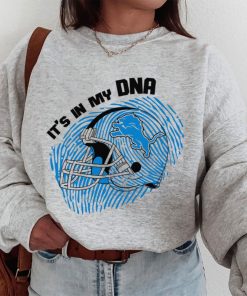 T Sweatshirt Women 1 DSBN173 It S In My Dna Detroit Lions T Shirt
