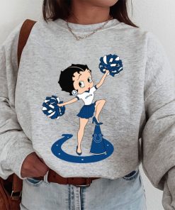 T Sweatshirt Women 1 DSBN210 Betty Boop Halftime Dance Indianapolis Colts T Shirt