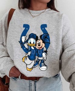 T Sweatshirt Women 1 DSBN216 Minnie And Daisy Duck Fans Indianapolis Colts T Shirt