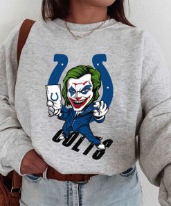 T Sweatshirt Women 1 DSBN217 Joker Smile Indianapolis Colts T Shirt