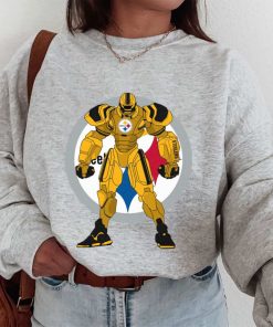 T Sweatshirt Women 1 DSBN425 Transformer Robot Pittsburgh Steelers T Shirt