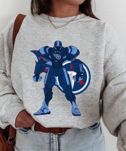 T Sweatshirt Women 1 DSBN495 Transformer Robot Tennessee Titans T Shirt