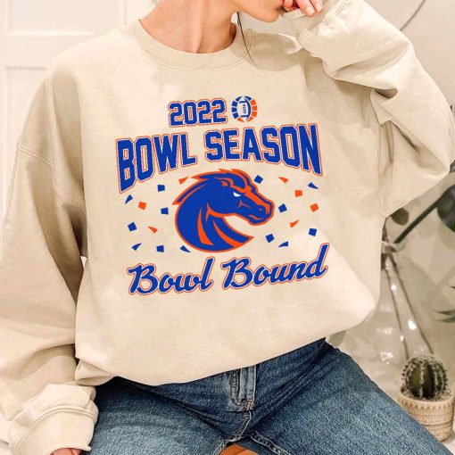 T Sweatshirt Women 1 DSBS01 Boise State Broncos College Football 2022 Bowl Season T Shirt