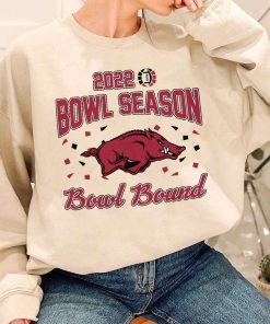 T Sweatshirt Women 1 DSBS12 Arkansas Razorbacks College Football 2022 Bowl Season T Shirt