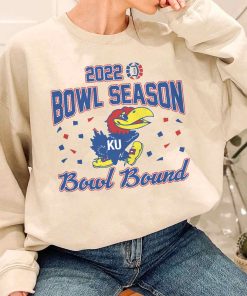 T Sweatshirt Women 1 DSBS19 Kansas Jayhawks College Football 2022 Bowl Season T Shirt