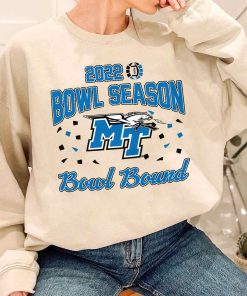 T Sweatshirt Women 1 DSBS23 Middle Tennessee Blue Raiders College Football 2022 Bowl Season T Shirt
