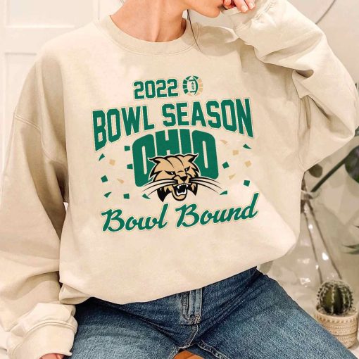 T Sweatshirt Women 1 DSBS25 Ohio Bobcats College Football 2022 Bowl Season T Shirt