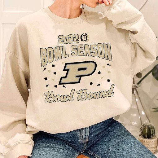 T Sweatshirt Women 1 DSBS26 Purdue Boilermakers College Football 2022 Bowl Season T Shirt
