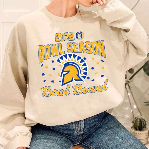 T Sweatshirt Women 1 DSBS27 San Jose State Spartans College Football 2022 Bowl Season T Shirt
