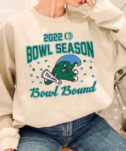 T Sweatshirt Women 1 DSBS32 Tulane Green Wave College Football 2022 Bowl Season T Shirt