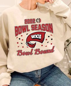 T Sweatshirt Women 1 DSBS35 Western Kentucky Hilltoppers College Football 2022 Bowl Season T Shirt