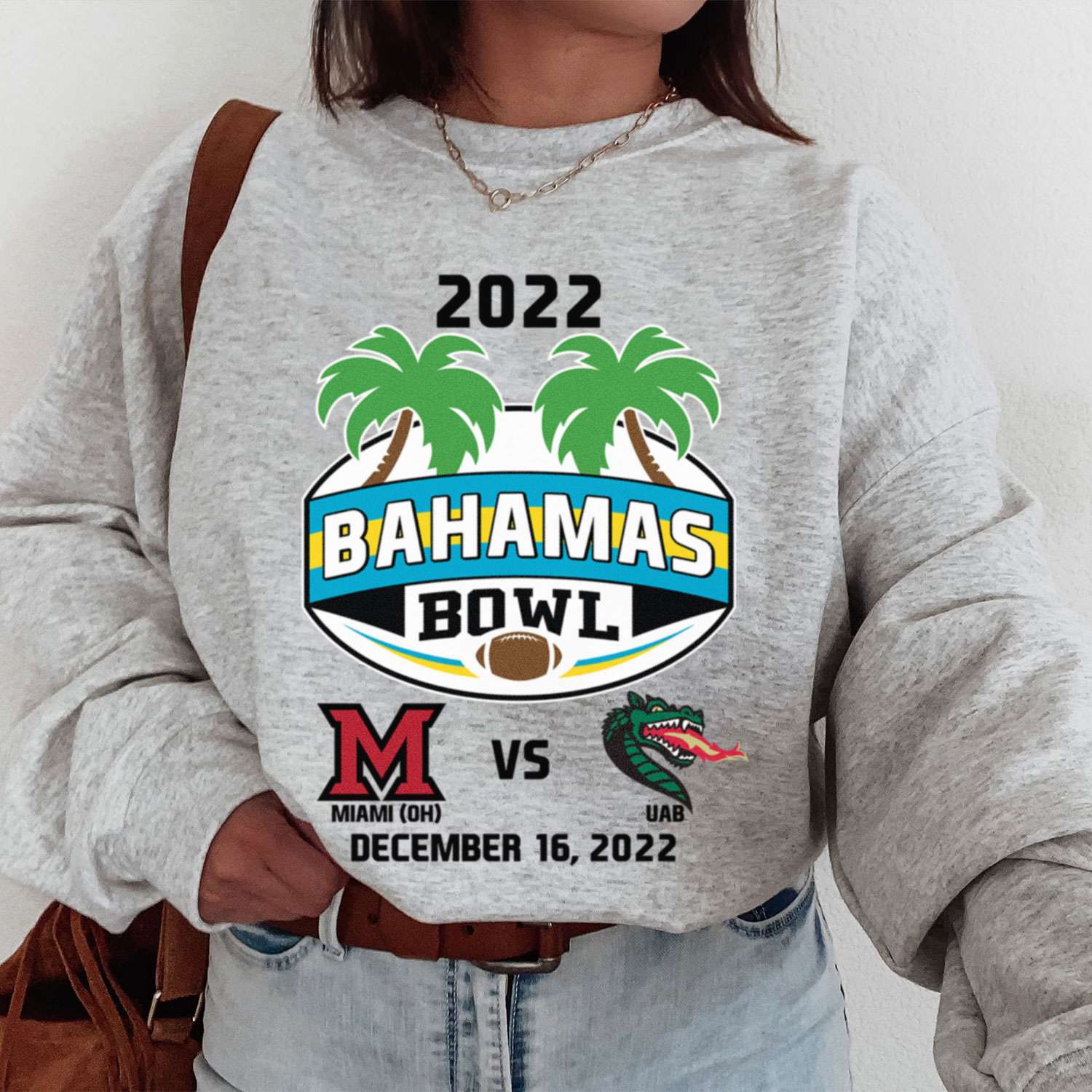 Miami OH vs UAB Blazers Bowl Bound 2022 December 16th Bahamas T-Shirt