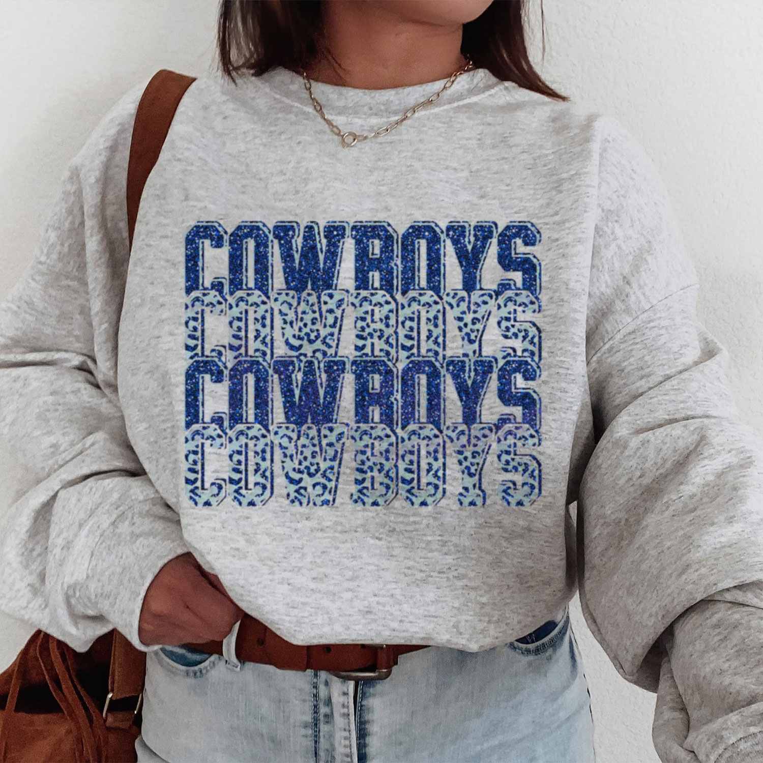 Cowboys Team Repeat Leopard Dallas Cowboys T-Shirt