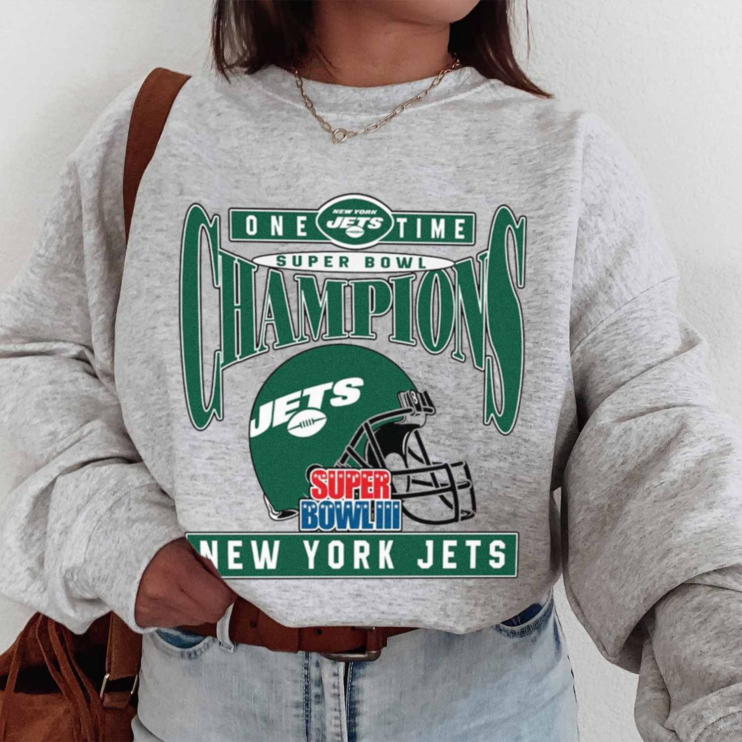 One Time Super Bowl Champions New York Jets T-Shirt