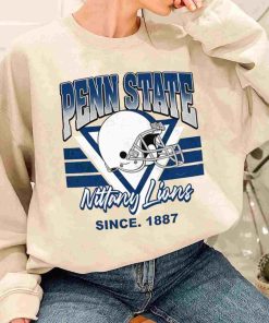 T Sweatshirt Women 1 TSNCAA09 Penn State Nittany Lions Vintage Team University College NCAA Football T Shirt