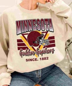 T Sweatshirt Women 1 TSNCAA11 Minnesota Golden Gophers Vintage Team University College NCAA Football T Shirt