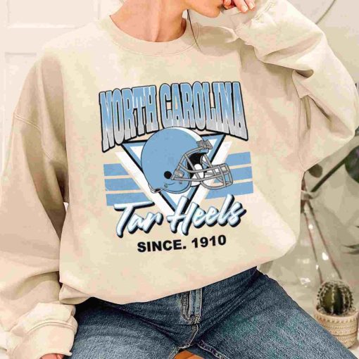 T Sweatshirt Women 1 TSNCAA14 North Carolina Tar Heels Vintage Team University College NCAA Football T Shirt