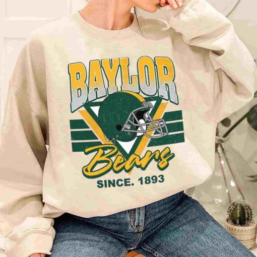 T Sweatshirt Women 1 TSNCAA19 Baylor Bears Vintage Team University College NCAA Football T Shirt 1