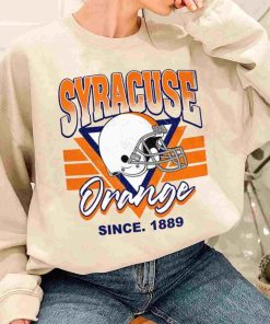 T Sweatshirt Women 1 TSNCAA30 Syracuse Orange Vintage Team University College NCAA Football T Shirt