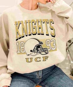 T Sweatshirt Women 1 TSNCAA41 Ucf Knights Retro Helmet University College NCAA Football T Shirt