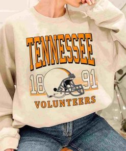 T Sweatshirt Women 1 TSNCAA57 Tennessee Volunteers Retro Helmet University College NCAA Football T Shirt