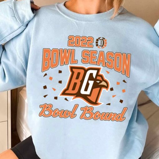 T Sweatshirt Women 2 DSBS02 Bowling Green Falcons College Football 2022 Bowl Season T Shirt