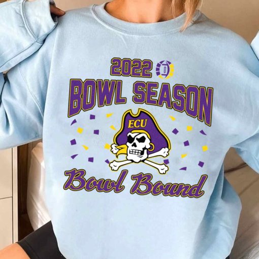 T Sweatshirt Women 2 DSBS04 East Carolina Pirates College Football 2022 Bowl Season T Shirt