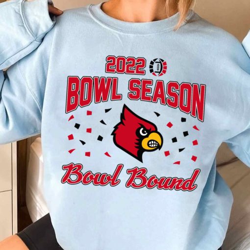 T Sweatshirt Women 2 DSBS06 Louisville Cardinals College Football 2022 Bowl Season T Shirt