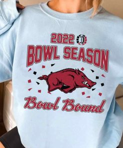 T Sweatshirt Women 2 DSBS12 Arkansas Razorbacks College Football 2022 Bowl Season T Shirt